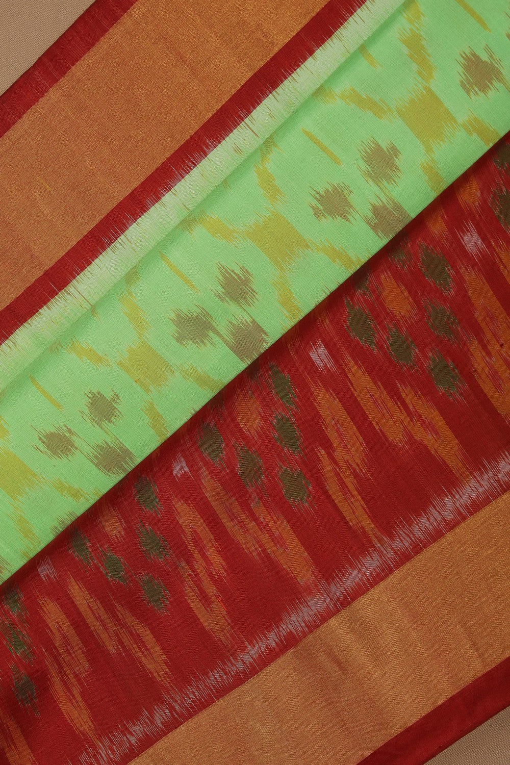 Image of South Silk Sea Green Saree